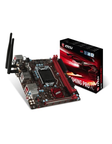 MSI H270I GAMING PRO AC Intel® H270 LGA 1151 (Zócalo H4) mini ITX