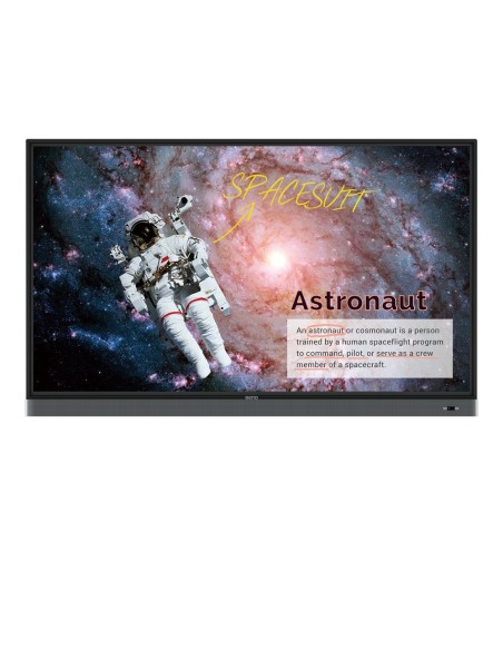 Benq RM8602K pizarra y accesorios interactivos 2,18 m (86") 3840 x 2160 Pixeles Pantalla táctil Negro