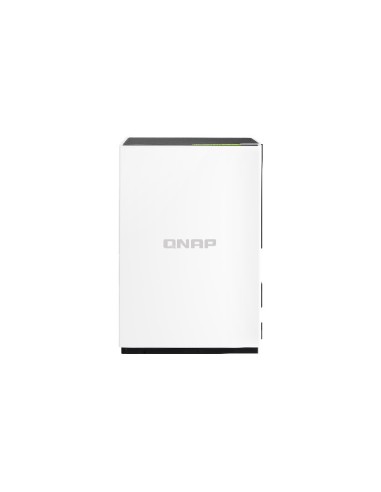QNAP TS-228A servidor de almacenamiento Ethernet Mini Tower Blanco NAS