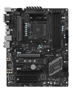 MSI B350 PC MATE AMD B350 Zócalo AM4 ATX