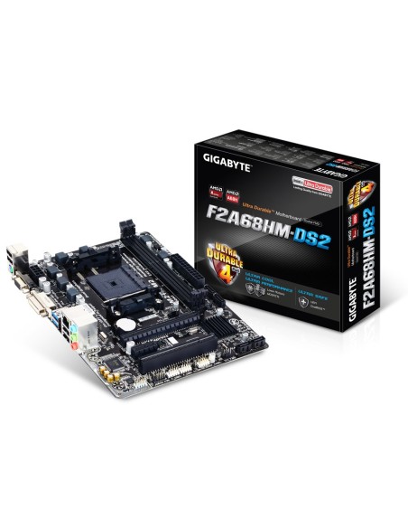 Gigabyte GA-F2A68HM-DS2 placa base AMD A68H Socket FM2+ micro ATX