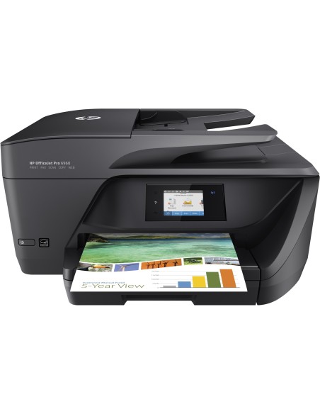 HP OfficeJet Pro 6960 Inyección de tinta térmica 18 ppm 600 x 1200 DPI A4 Wifi