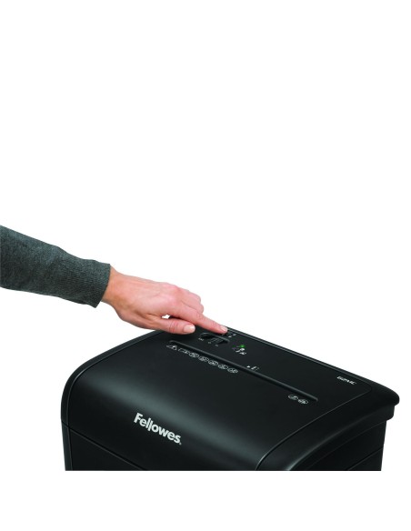 Fellowes Powershred 62MC triturador de papel Corte en confeti 23 cm Negro