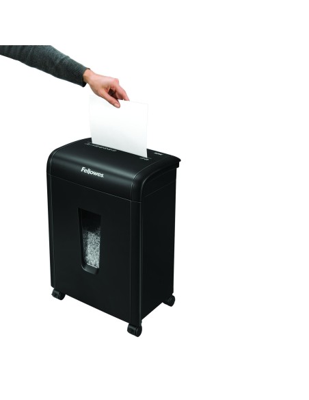 Fellowes Powershred 62MC triturador de papel Corte en confeti 23 cm Negro