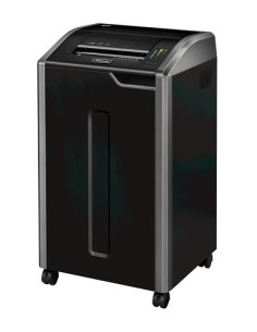 Fellowes 425i triturador de papel Corte en tiras 30 cm Negro