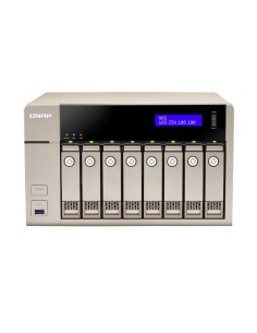 NAS SERVIDOR QNAP TURBO TVS-863-4G