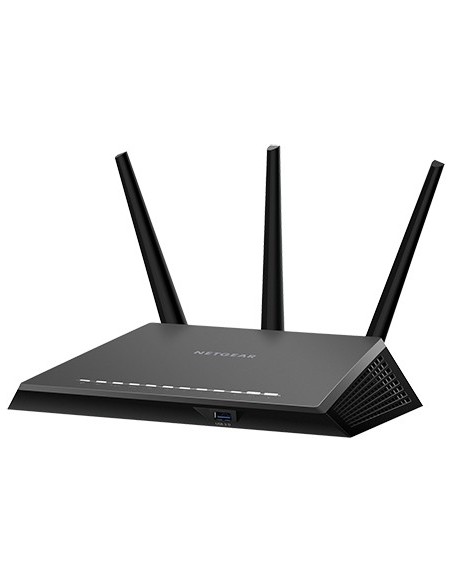 Netgear R7000P router inalámbrico Doble banda (2,4 GHz   5 GHz) Gigabit Ethernet Negro