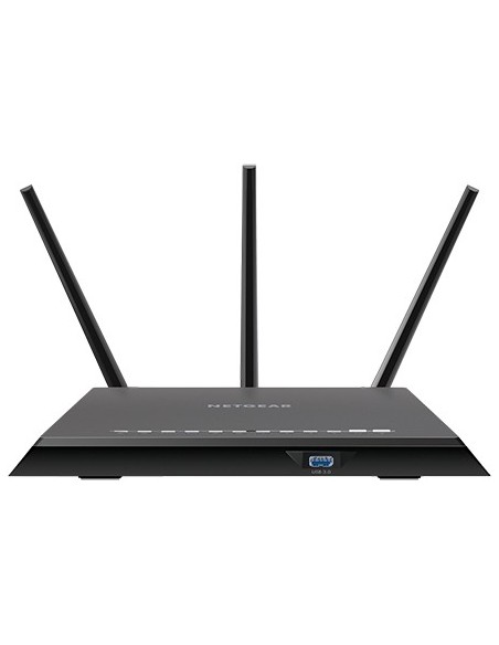 Netgear R7000P router inalámbrico Doble banda (2,4 GHz   5 GHz) Gigabit Ethernet Negro