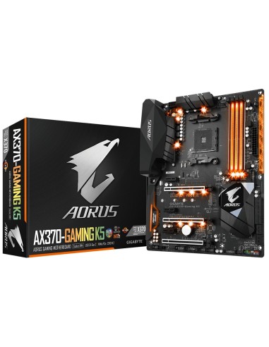 Gigabyte AX370-Gaming K5 AMD X370 Zócalo AM4 ATX