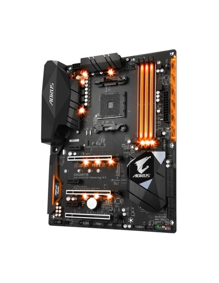 Gigabyte AX370-Gaming K5 AMD X370 Zócalo AM4 ATX