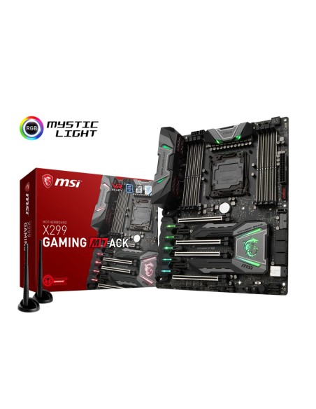 MSI X299 GAMING M7 ACK Intel® X299 LGA 2066 (Socket R4) ATX