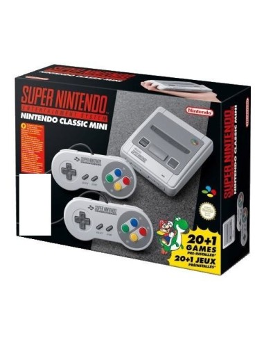 Nintendo Classic Mini  Super Entertainment System Gris