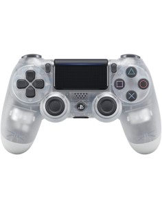 Sony Dualshock 4 V2 Gamepad PlayStation 4 Analógico Digital Bluetooth USB Translúcido, Blanco