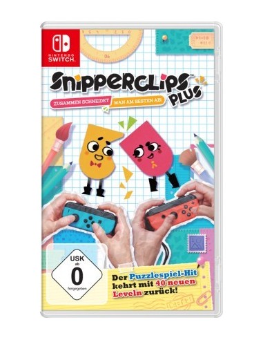 Nintendo Snipperclips, Switch vídeo juego Nintendo Switch Básico Plurilingüe