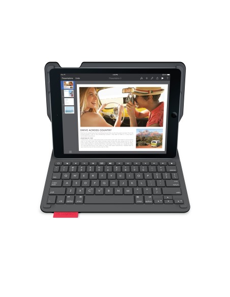Logitech Type+ For iPad Air 2 Negro Bluetooth QWERTY Español