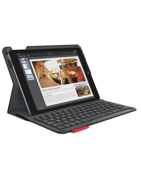 Logitech Type+ For iPad Air 2 Negro Bluetooth QWERTY Español