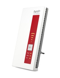 AVM FRITZ!WLAN Repeater 1750E International Rojo, Blanco