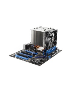 be quiet! Shadow Rock 2 Procesador Enfriador 12 cm Negro, Cobre, Plata