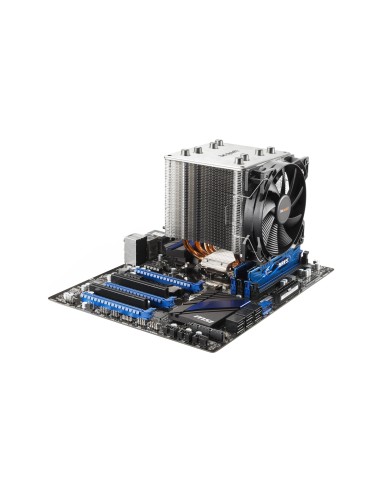 be quiet! Shadow Rock 2 Procesador Enfriador 12 cm Negro, Cobre, Plata