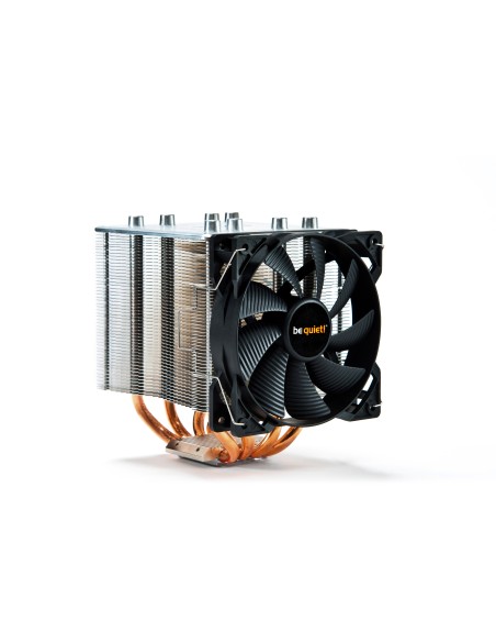 be quiet! Shadow Rock 2 Procesador Enfriador 12 cm Negro, Cobre, Plata