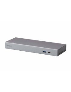 ATEN UH7230-AT-G base para portátil y replicador de puertos Alámbrico Thunderbolt 3 Plata