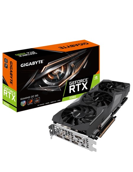Gigabyte GV-N2080GAMING OC-8GC tarjeta gráfica GeForce RTX 2080 8 GB GDDR6