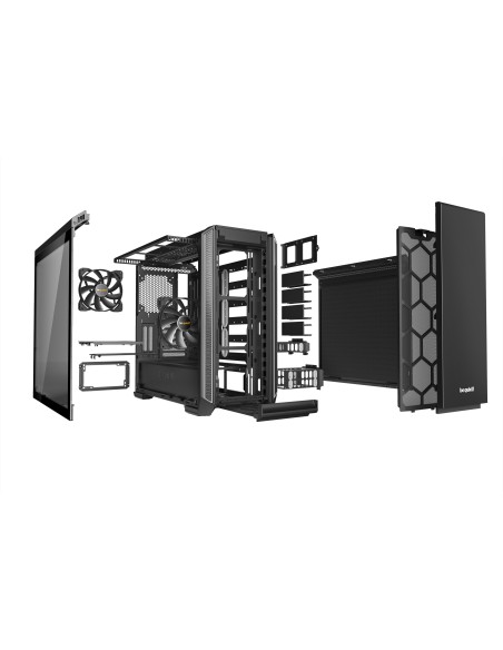be quiet! Silent Base 601 Window Midi Tower Negro, Plata