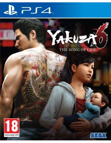 Sony Yakuza 6  The Song of Life, PS4 vídeo juego PlayStation 4 Básico