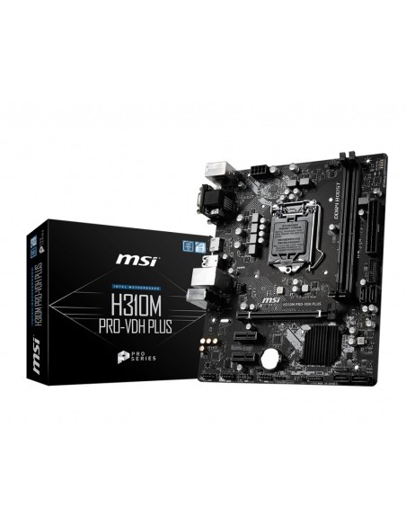 MSI H310M PRO-VDH PLUS placa base Intel® H310 LGA 1151 (Zócalo H4) micro ATX