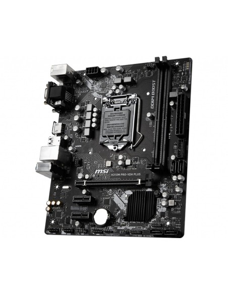 MSI H310M PRO-VDH PLUS placa base Intel® H310 LGA 1151 (Zócalo H4) micro ATX