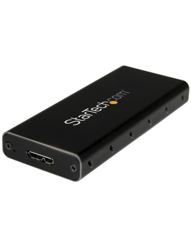 StarTech.com Caja USB 3.1 (10Gbps) para Unidades mSATA - Aluminio