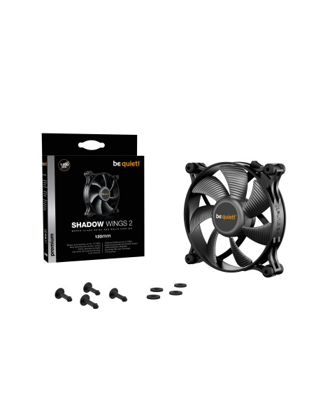 Ventilador be quiet! BL084 12 cm Negro