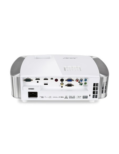 Acer Home H7550ST videoproyector Proyector para escritorio 3000 lúmenes ANSI DLP 1080p (1920x1080) 3D Blanco