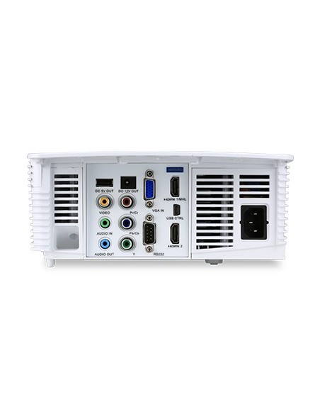 Acer Home V7500 videoproyector Proyector para escritorio 2500 lúmenes ANSI DLP 1080p (1920x1080) 3D Blanco