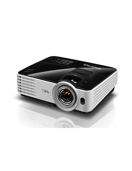Benq MX631ST videoproyector 3200 lúmenes ANSI DLP XGA (1024x768) 3D Proyector para escritorio Negro, Blanco