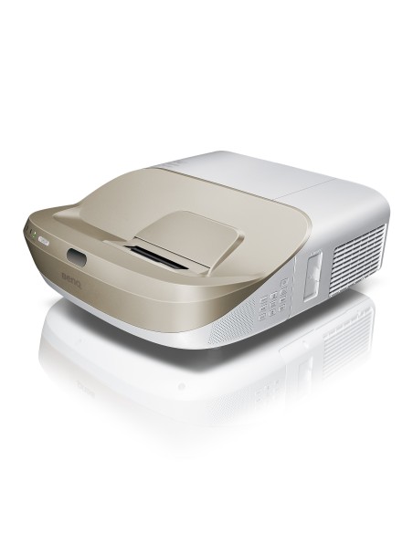 Benq W1600UST videoproyector Proyector para escritorio 3300 lúmenes ANSI 1080p (1920x1080) Oro, Blanco