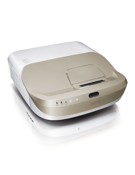 Benq W1600UST videoproyector Proyector para escritorio 3300 lúmenes ANSI 1080p (1920x1080) Oro, Blanco