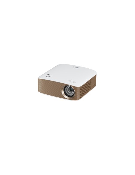 LG PH150G videoproyector Proyector portátil 130 lúmenes ANSI DLP 720p (1280x720) Oro, Blanco