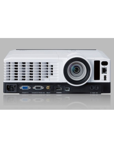 Ricoh PJ X4241N videoproyector 3300 lúmenes ANSI DLP XGA (1024x768) Proyector para escritorio Negro, Blanco