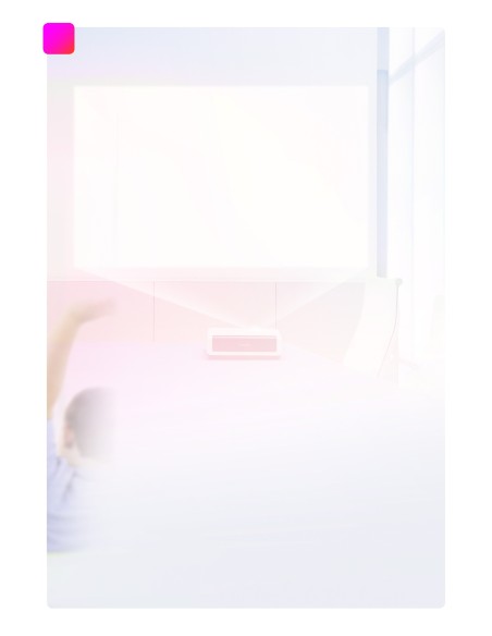 Ricoh PJ X4241N videoproyector 3300 lúmenes ANSI DLP XGA (1024x768) Proyector para escritorio Negro, Blanco