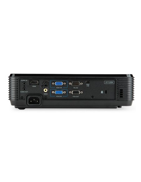 Acer X1223H videoproyector 3600 lúmenes ANSI DLP XGA (1024x768) Proyector para escritorio Negro