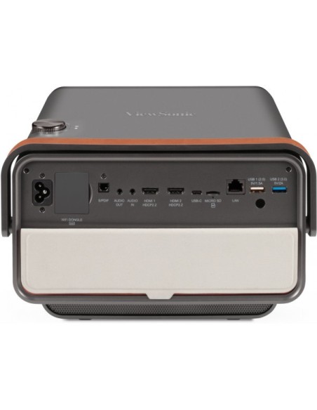 Viewsonic X10-4K videoproyector Proyector para escritorio 2400 lúmenes ANSI LED 2160p (3840x2160) 3D Negro