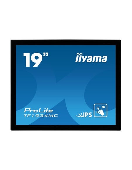 iiyama ProLite TF1934MC-B7X monitor pantalla táctil 48,3 cm (19") 1280 x 1024 Pixeles Multi-touch Negro