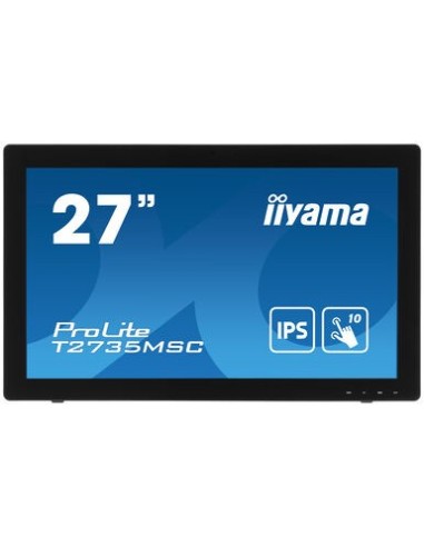 iiyama ProLite T2735MSC-B3 monitor pantalla táctil 68,6 cm (27") 1920 x 1080 Pixeles Multi-touch Negro