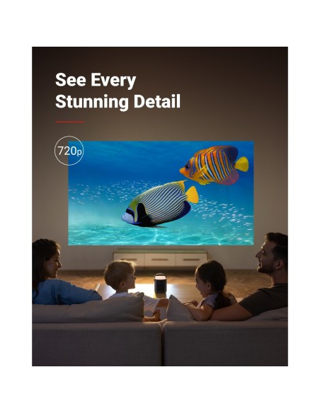 Anker PORTABLE PROJECTOR MARS 2 PRO PROJ videoproyector Proyector portátil 500 lúmenes ANSI LED 720p (1280x720)