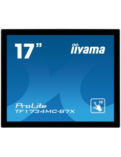 iiyama ProLite TF1734MC-B7X monitor pantalla táctil 43,2 cm (17") 1280 x 1024 Pixeles Multi-touch Negro