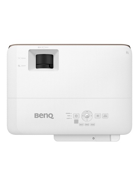 Benq W1800I videoproyector Proyector de alcance estándar 2000 lúmenes ANSI DLP 2160p (3840x2160) 3D Negro, Blanco