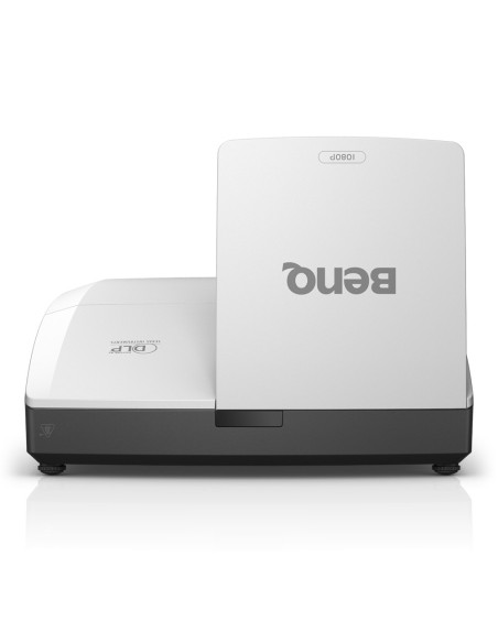 Benq MH856UST+ videoproyector Proyector de alcance ultracorto 3500 lúmenes ANSI DLP 1080p (1920x1080) 3D Negro, Blanco