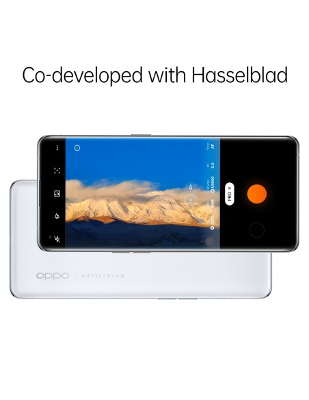 OPPO Find X5 16,6 cm (6.55") SIM doble Android 12 5G USB Tipo C 8 GB 256 GB 4800 mAh Blanco
