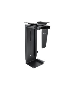 TOOQ SOPORTE PARA CPU ESCRITORIO PARED NEGRO